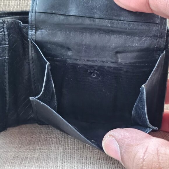 Burberry London Men Wallet Leather Bifold Card holder Billfold Purse Black Label - Picture 13 of 13